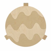 Artek（アルテック） ＋ Marimekko（マリメッコ） / STOOL 60 Lokki（スツール60 ロッキ） / バーチ材 / ナチュラルラッカー 《90周年 Anniversary editions》