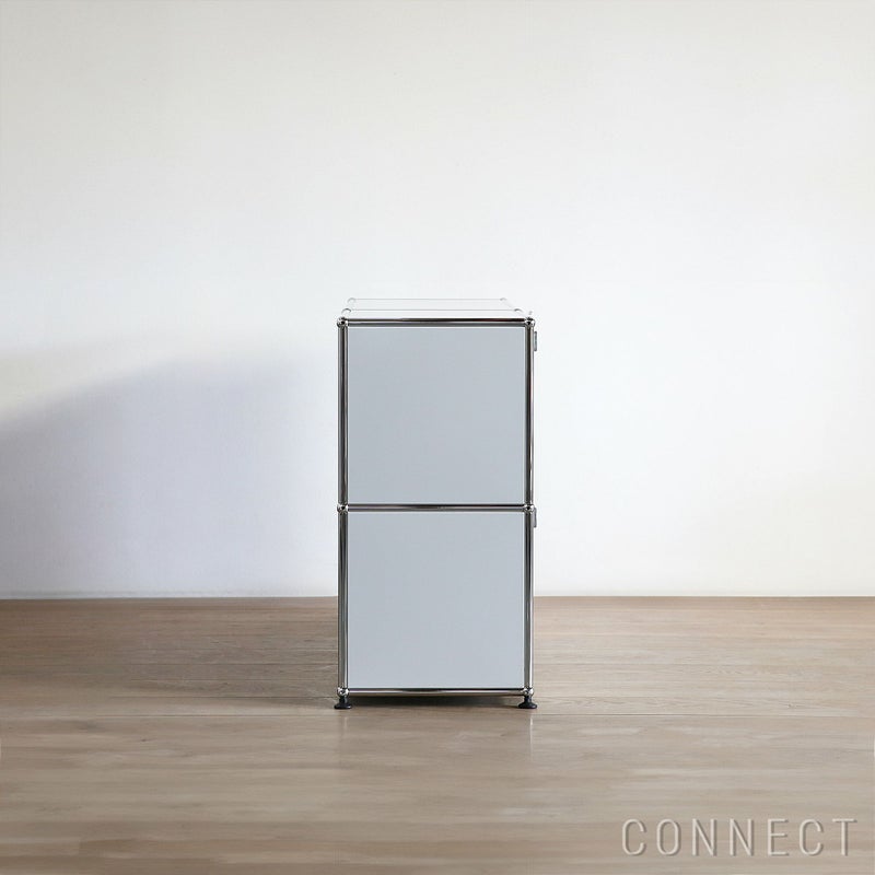 USMハラー（ユーエスエムハラー） / Sideboard（サイドボード） / W1273×D373×H740mm / ドロップダウンドア×2 / エクステンションドア×1 / ライトグレー・USMオレンジ