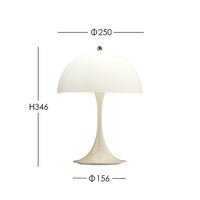 Louis Poulsen（ルイスポールセン） / Panthella 250 Portable（パンテラ 250 ポータブル） / オパール / 全4色 / テーブルランプ