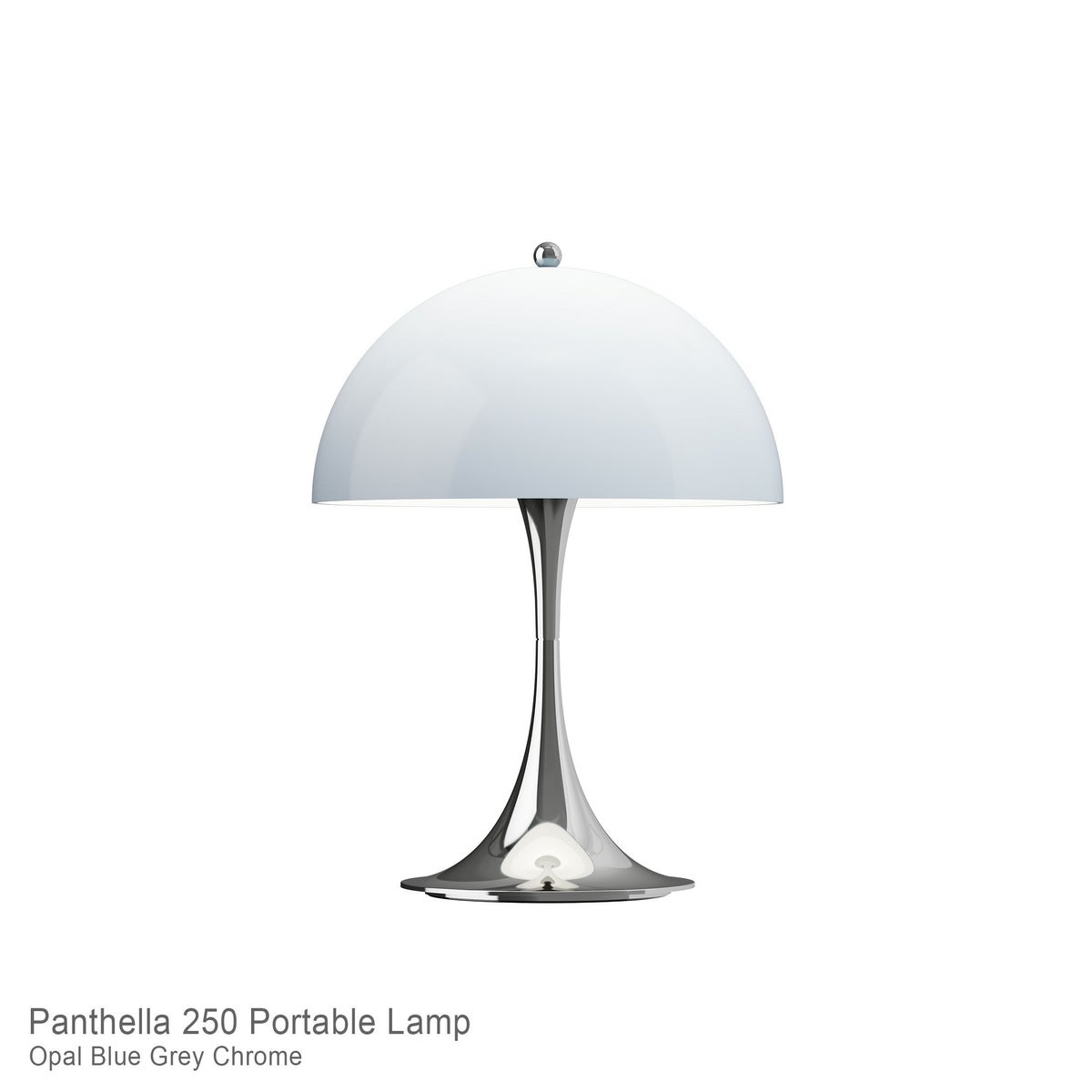 Louis Poulsen（ルイスポールセン） / Panthella 250 Portable（パンテラ 250 ポータブル） / オパール×クローム / 全2色 / テーブルランプ