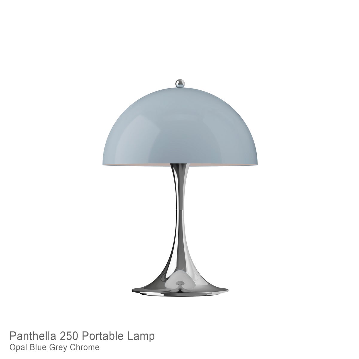 Louis Poulsen（ルイスポールセン） / Panthella 250 Portable（パンテラ 250 ポータブル） / オパール×クローム / テーブルランプ
