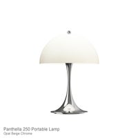 Louis Poulsen（ルイスポールセン） / Panthella 250 Portable（パンテラ 250 ポータブル） / オパール×クローム / 全2色 / テーブルランプ