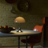 Louis Poulsen（ルイスポールセン） / Panthella 250 Portable（パンテラ 250 ポータブル） / オパール×クローム / テーブルランプ