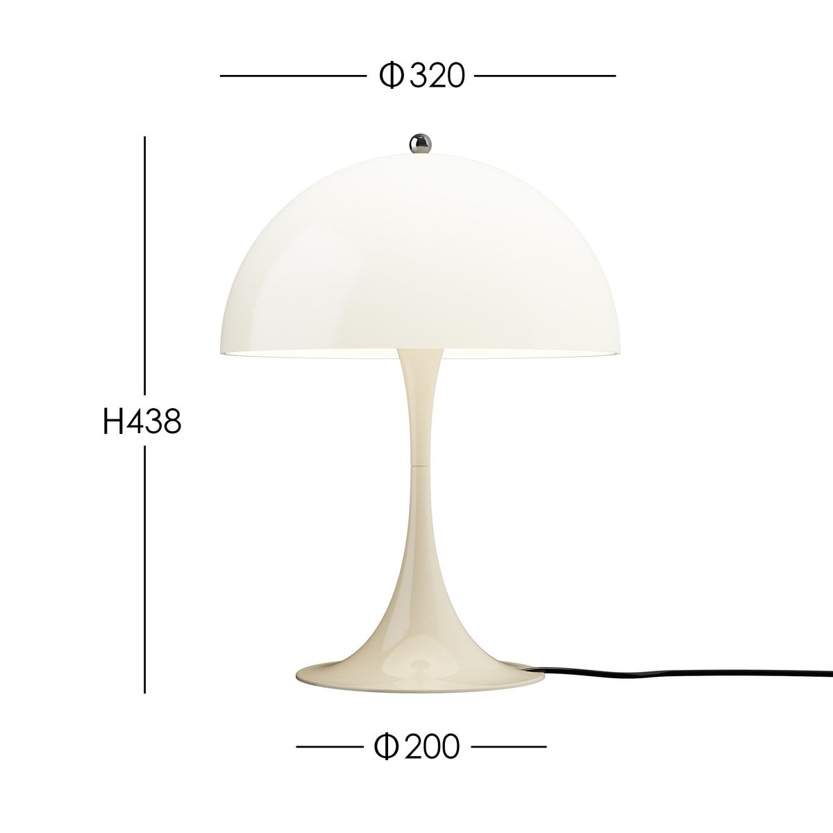 Louis Poulsen（ルイスポールセン） / Panthella 320 Table Lamp（パンテラ 320 テーブルランプ） / 全2色 / テーブルランプ