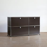 USMハラー（ユーエスエムハラー） / Sideboard（サイドボード） / W1273×D373×H740mm / ドロップダウンドア×4 / USMブラウン