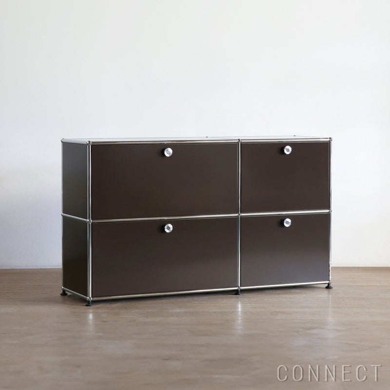 USMハラー（ユーエスエムハラー） / Sideboard（サイドボード） / W1273×D373×H740mm / ドロップダウンドア×4 / USMブラウン