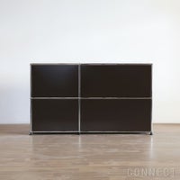 USMハラー（ユーエスエムハラー） / Sideboard（サイドボード） / W1273×D373×H740mm / ドロップダウンドア×4 / USMブラウン