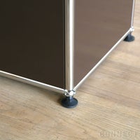 USMハラー（ユーエスエムハラー） / Sideboard（サイドボード） / W1273×D373×H740mm / ドロップダウンドア×4 / USMブラウン