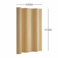 Artek（アルテック） / SCREEN 100（スクリーン） / パーテーション 100 / Size A（H180cm） / パイン材・ナチュラルラッカー仕上げ 《90周年 Anniversary editions》