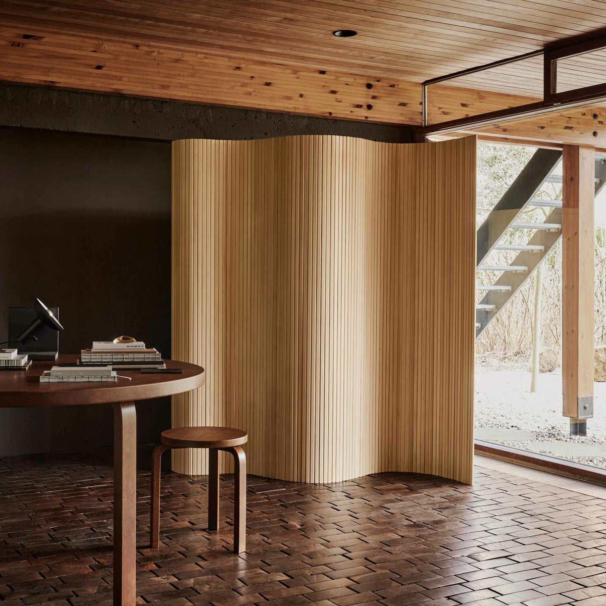 Artek（アルテック） / SCREEN 100（スクリーン） / パーテーション 100 / Size A（H180cm） / パイン材・ナチュラルラッカー仕上げ 《90周年 Anniversary editions》