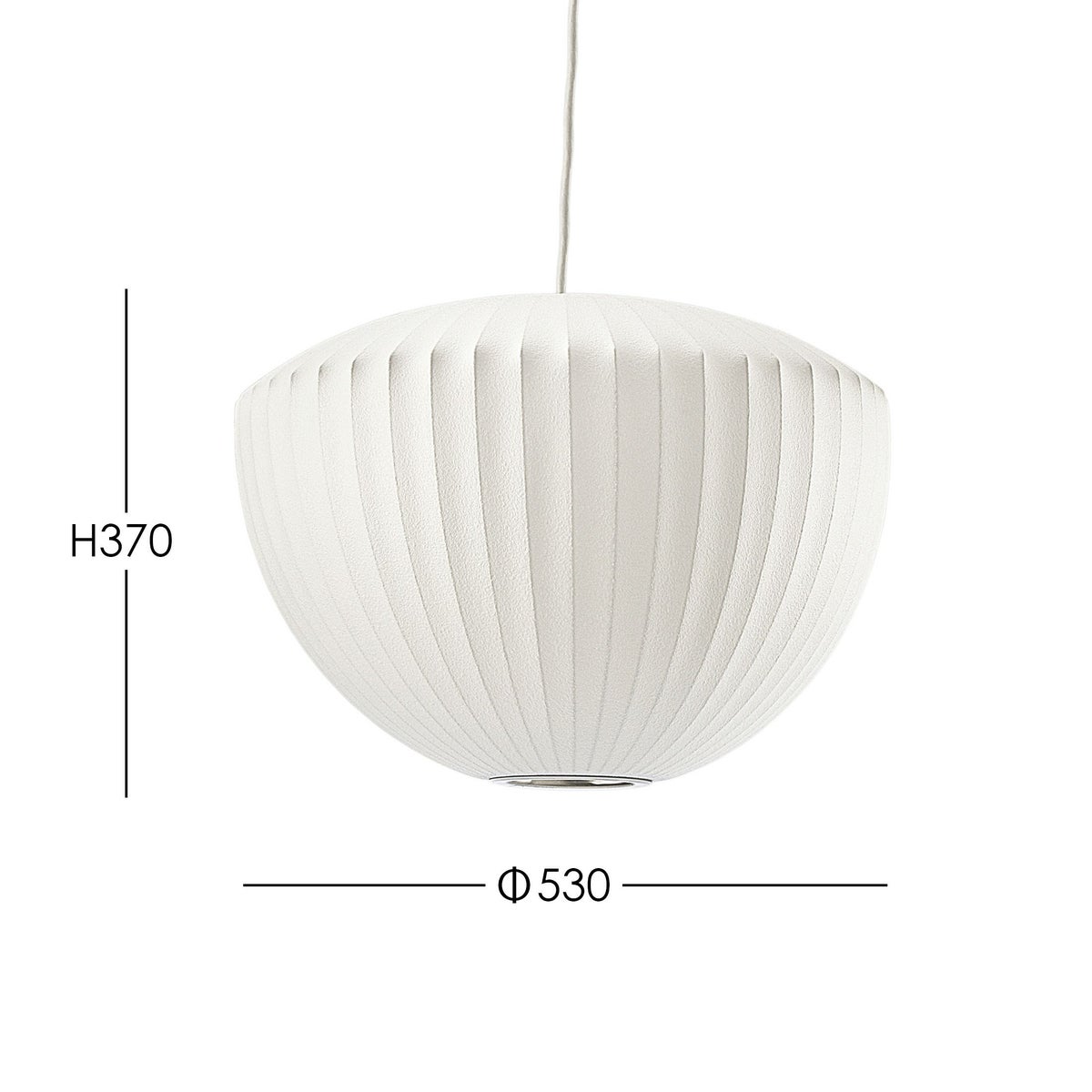 Herman Miller（ハーマンミラー） / NELSON APPLE BUBBLE PENDANT（ネルソン アップル バブル ペンダント）  / ペンダントライト 《LED電球プレゼント》