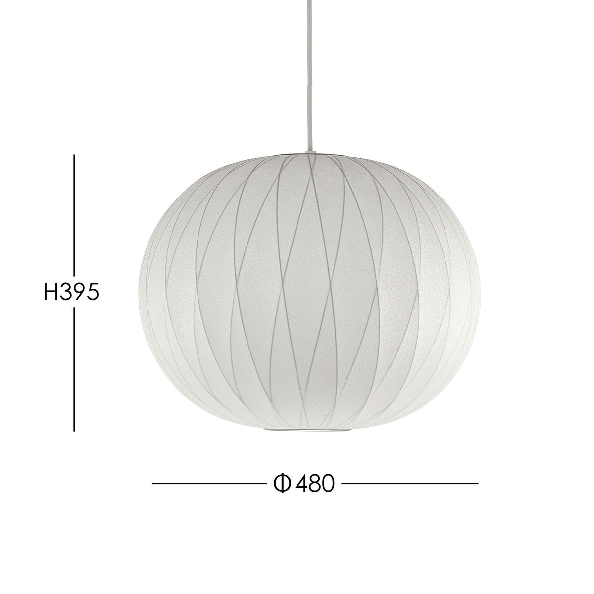 Herman Miller（ハーマンミラー） / NELSON CRISSCROSS BUBBLE PENDANT BALL（ネルソン クリスクロス バブル ペンダント ボール）  / ペンダントライト 《LED電球プレゼント》