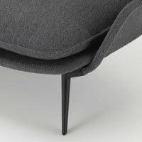 Vitra（ヴィトラ） / Slow Sofa (スローソファ) / Flocca (フロッカ）カバーカラー：ベージュ / ベース：アルミポリッシュ / バッククッション 65×30cm Kvadrat Reflex 0449 / バッククッション 40×30cm Hola 03 chestnut / バッククッション 60×40cm Dedar A perfect Flower col.003 / ネッククッション付