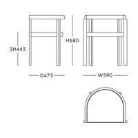 FRITZ HANSEN / AFTER（アフター） / MA100 / アッシュ（無垢材・オイル仕上げ） / ダイニングチェア