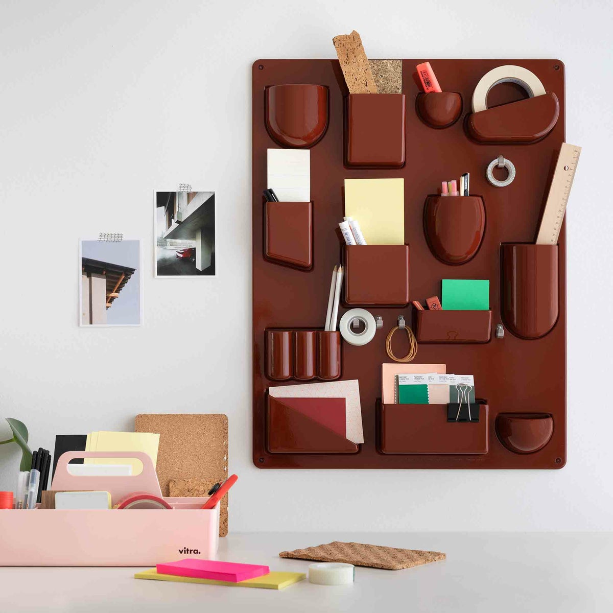 Vitra（ヴィトラ）/  Uten.Silo（ウーテン シロ）Ⅱ RE  / 全4色 / 壁掛け小物入れ