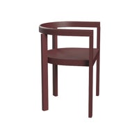 FRITZ HANSEN / AFTER（アフター） / MA100 / バーガンディ（無垢材・カラードアッシュ） / ダイニングチェア