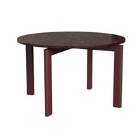 FRITZ HANSEN / AFTER（アフター） / MA400 / バーガンディ（大理石・マットポリッシュ） / φ120cm / ダイニングテーブル