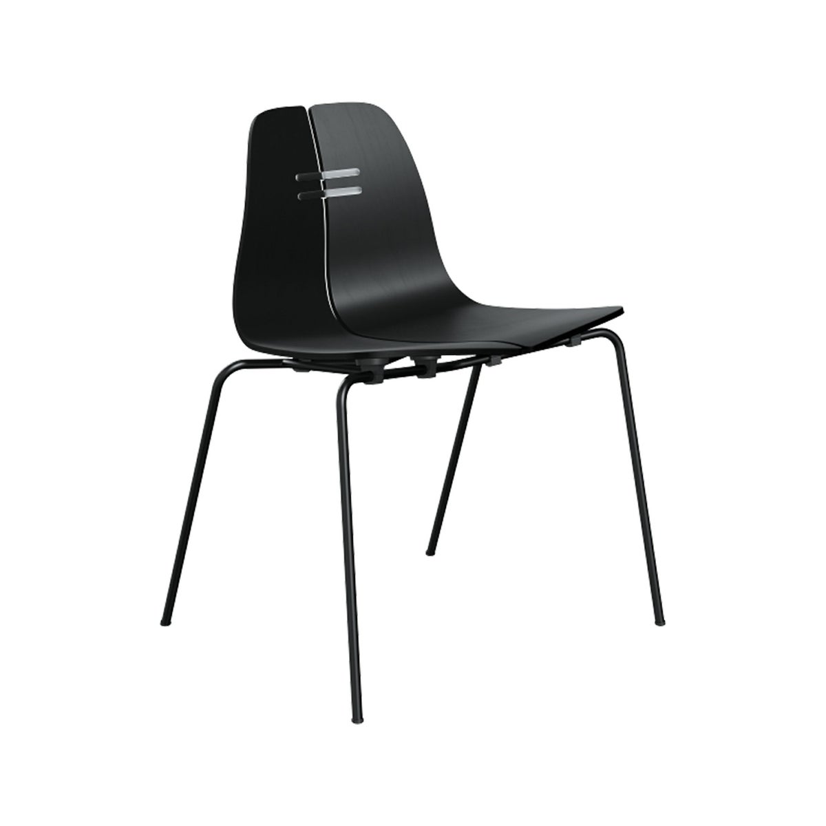 FRITZ HANSEN / PK3（ピーケー3） / ブラック / ブラック粉体塗装仕上げスチール / チェア