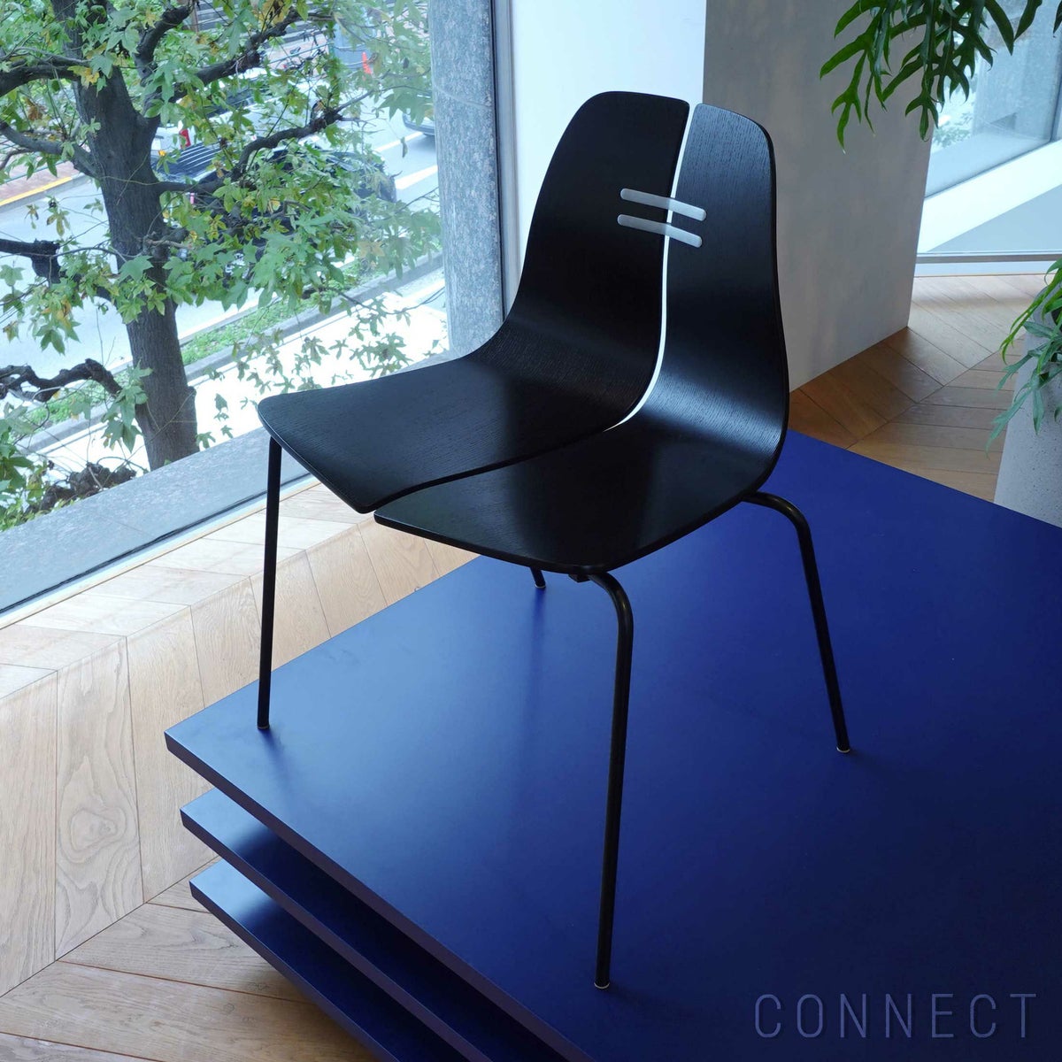 FRITZ HANSEN / PK3（ピーケー3） / ブラック / ブラック粉体塗装仕上げスチール / チェア