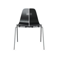 FRITZ HANSEN / PK3（ピーケー3） / ブラック / スチールベース（クローム仕上げ） / チェア