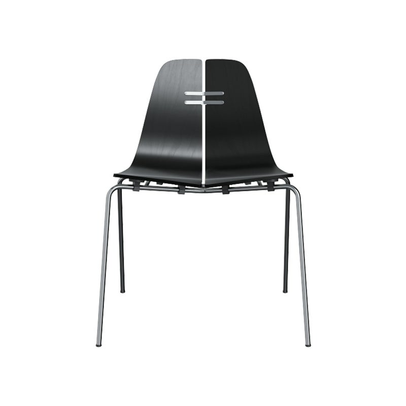 FRITZ HANSEN / PK3（ピーケー3） / ブラック / スチールベース（クローム仕上げ） / チェア