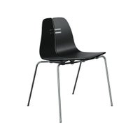 FRITZ HANSEN / PK3（ピーケー3） / ブラック / スチールベース（クローム仕上げ） / チェア