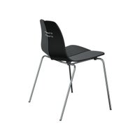 FRITZ HANSEN / PK3（ピーケー3） / ブラック / スチールベース（クローム仕上げ） / チェア