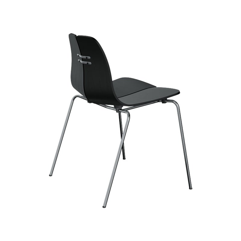 FRITZ HANSEN / PK3（ピーケー3） / ブラック / スチールベース（クローム仕上げ） / チェア
