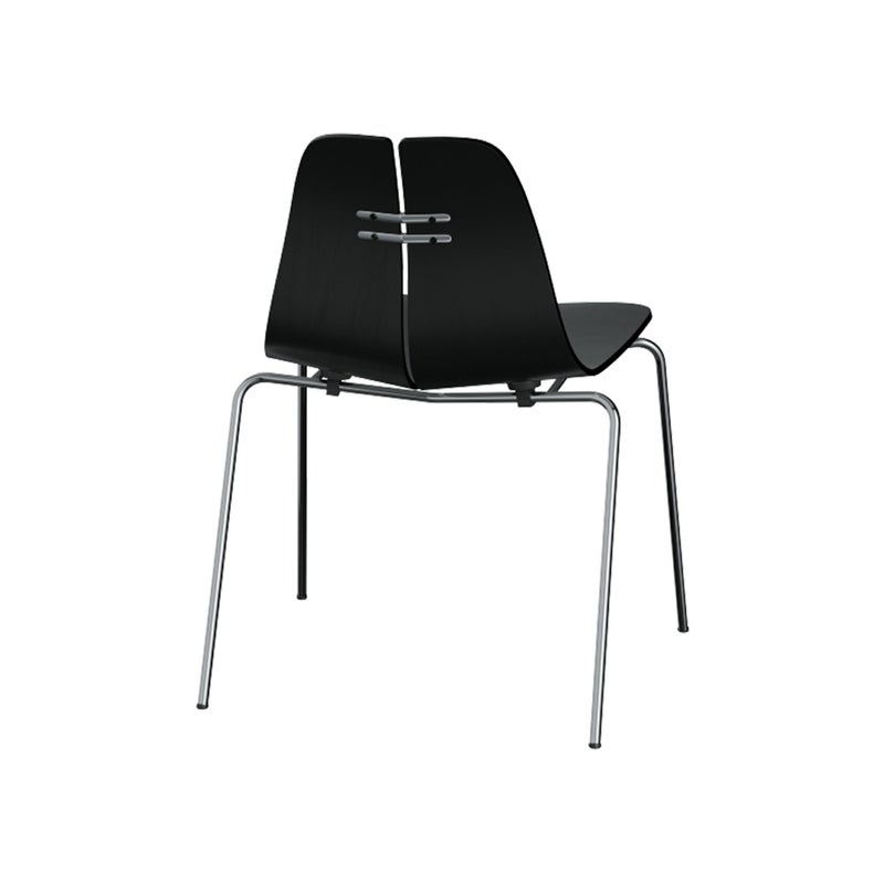 FRITZ HANSEN / PK3（ピーケー3） / ブラック / スチールベース（クローム仕上げ） / チェア