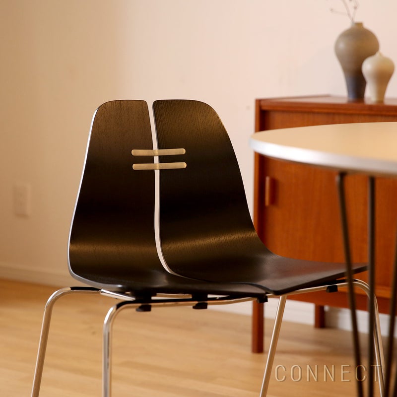 FRITZ HANSEN / PK3（ピーケー3） / ブラック / スチールベース（クローム仕上げ） / チェア