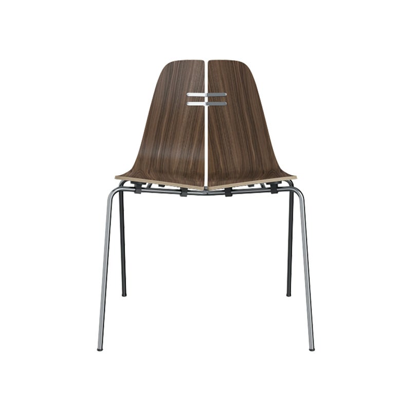FRITZ HANSEN / PK3（ピーケー3） / ウォルナット / スチールベース（クローム仕上げ） / チェア