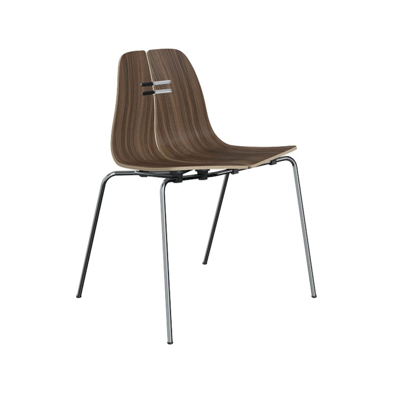 FRITZ HANSEN / PK3（ピーケー3） / ウォルナット / スチールベース（クローム仕上げ） / チェア