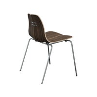 FRITZ HANSEN / PK3（ピーケー3） / ウォルナット / スチールベース（クローム仕上げ） / チェア