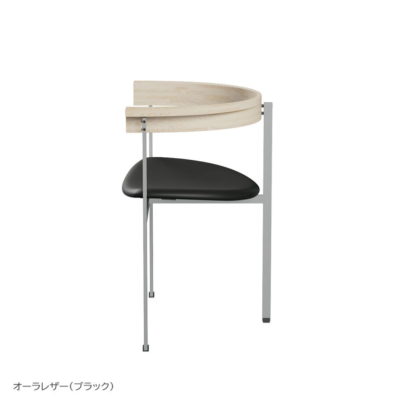 FRITZ HANSEN（フリッツ・ハンセン） / PK11（ピーケー11） / オーラレザー / ブラック / チェア《ケースブックプレゼント》