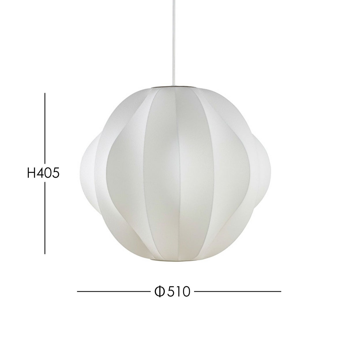 Herman Miller（ハーマンミラー） / NELSON ORBIT BUBBLE PENDANT M（ネルソン オービット バブル ペンダント M）  / φ510mm / ペンダントライト 《LED電球プレゼント》