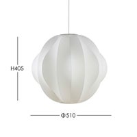 Herman Miller（ハーマンミラー） / NELSON ORBIT BUBBLE PENDANT M（ネルソン オービット バブル ペンダント M）  / φ510mm / ペンダントライト 《LED電球プレゼント》