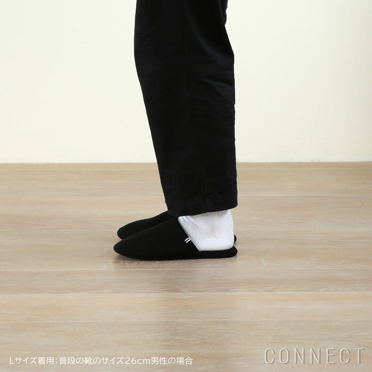 MELLEM（メレム） / Kvadrat/Raf Simons（クヴァドラ/ラフ・シモンズ） / スリッパ / Vidar（ヴィダー） ブラック