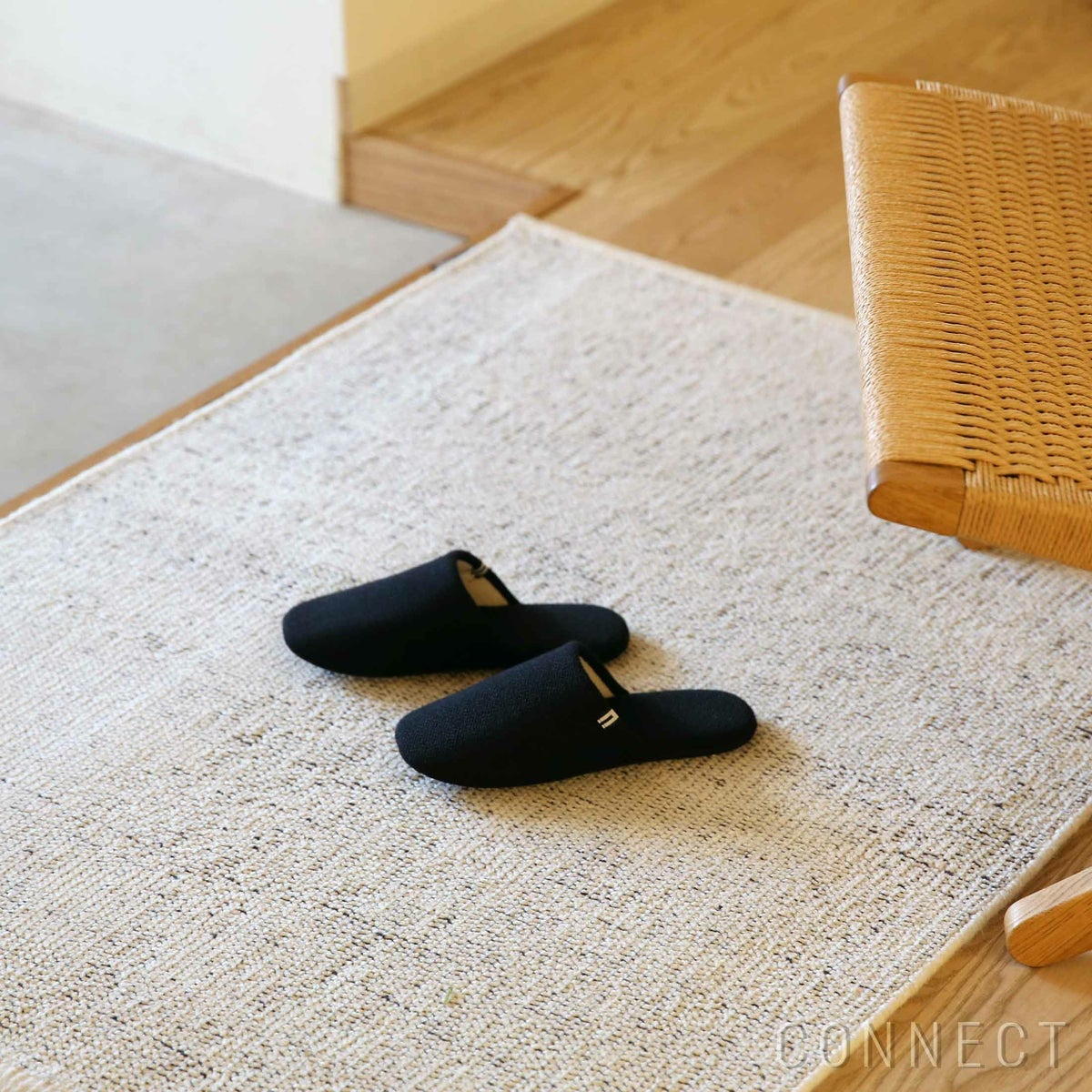 MELLEM（メレム） / Kvadrat/Raf Simons（クヴァドラ/ラフ・シモンズ） / スリッパ / Vidar（ヴィダー） ブラック