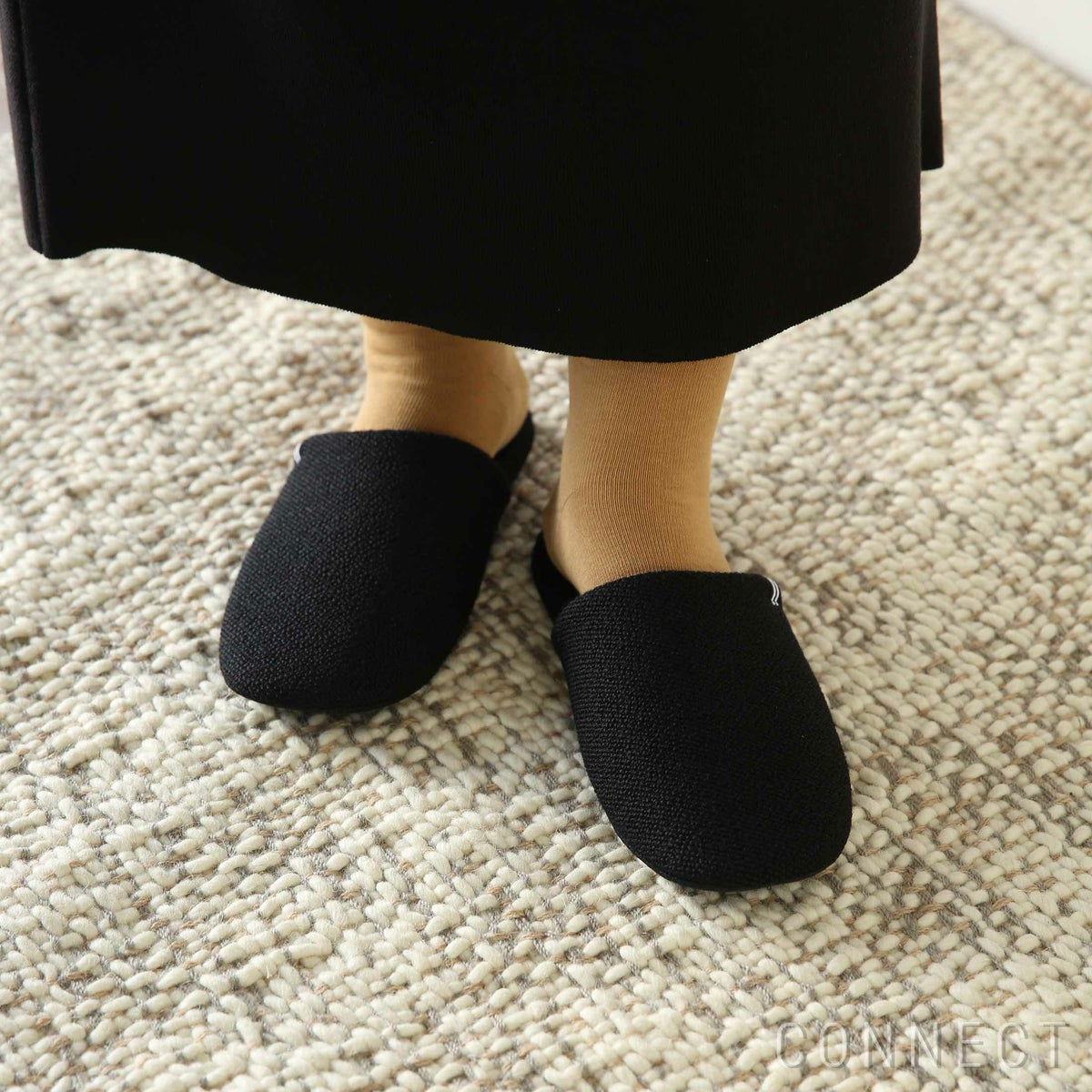 MELLEM（メレム） / Kvadrat/Raf Simons（クヴァドラ/ラフ・シモンズ） / スリッパ / Vidar（ヴィダー） ブラック