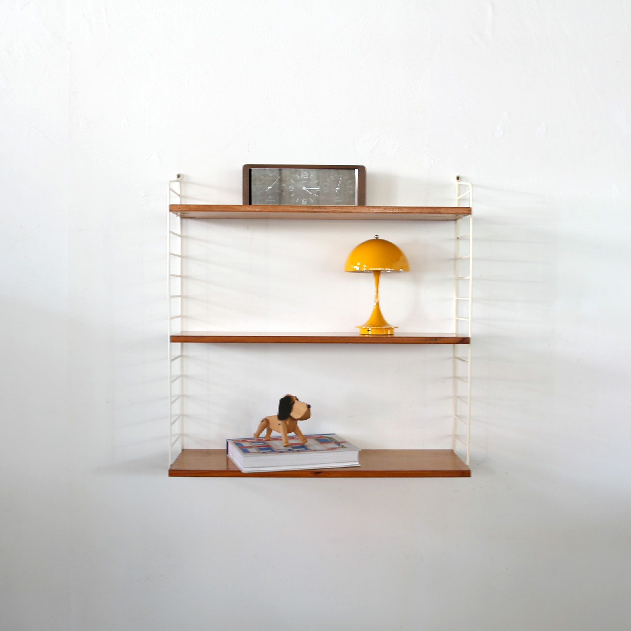 ヴィンテージ　木製ウォールシェルフ　ペイント ウォールシェルフ（vd1909-47） 【北欧ヴィンテージ】* | CONNECT