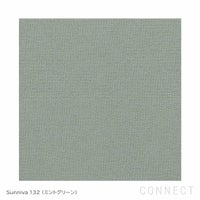 FRITZ HANSEN（フリッツ・ハンセン） / RO（ロオチェア） / サテン仕上げアルミ製ベース / Sunniva 132 ミントグリーン× Sunniva 723 ホワイト・ライトブルー / ラウンジチェア