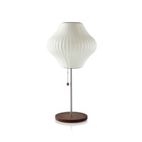 Herman Miller（ハーマンミラー） / NELSON PEAR LOTUS WALNUT TABLE（ネルソン ペア ロータス ウォルナット テーブル）  / テーブルランプ《LED電球プレゼント》