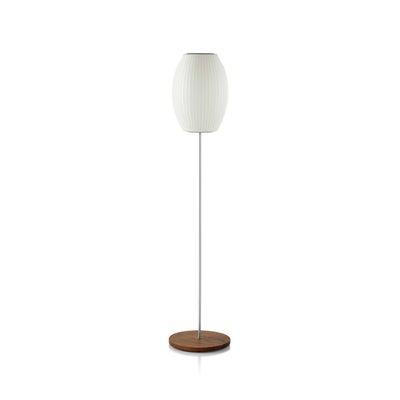Herman Miller（ハーマンミラー） / NELSON CIGAR LOTUS FLOOR S WALNUT（ネルソン シガー ロータス フロア S ウォルナット）  / フロアランプ《LED電球プレゼント》