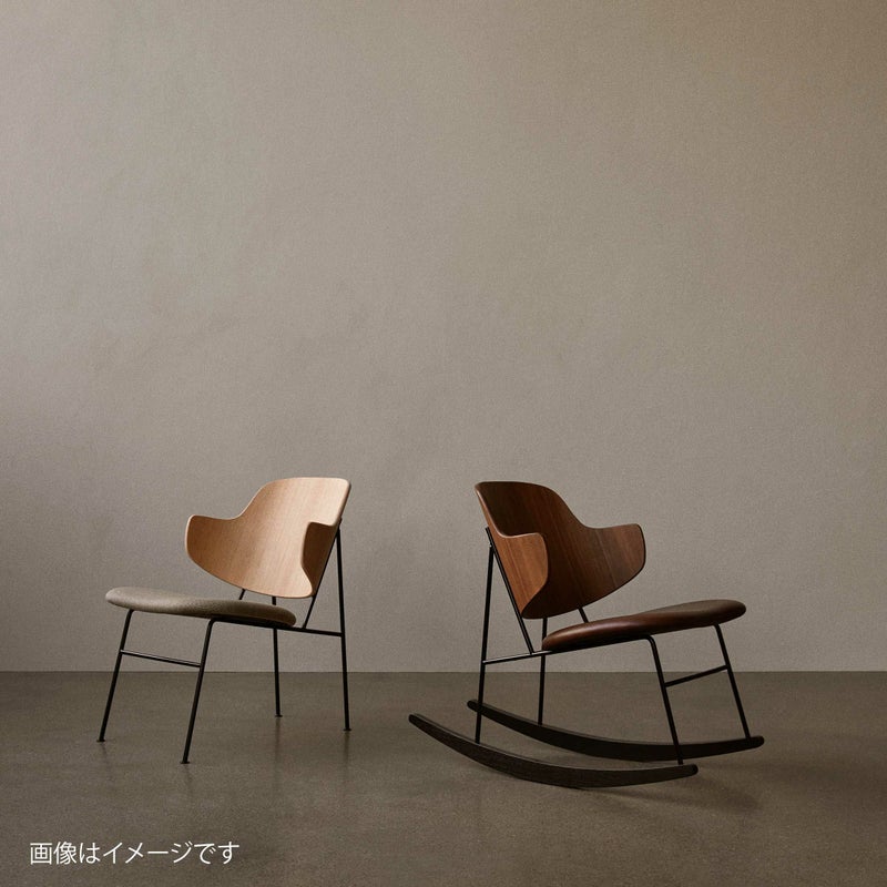 Audo Copenhagen（オドー・コペンハーゲン） / The Penguin Rocking Chair（ペンギンロッキングチェア） / Walnut / Dakar 0329 (Brown)