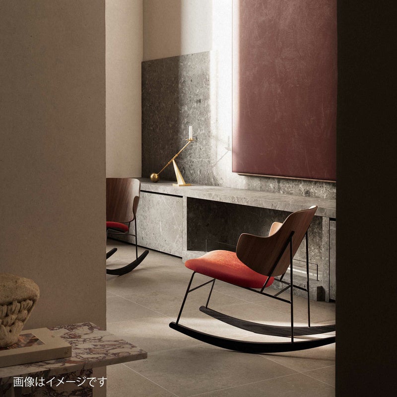 Audo Copenhagen（オドー・コペンハーゲン） / The Penguin Rocking Chair（ペンギンロッキングチェア） / Walnut / Dakar 0329 (Brown)