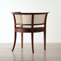 CARL HANSEN & SON （カール・ハンセン＆サン） / KK96620 THE FAABORG CHAIR（フォーボーチェア） / マホガニー材・オイル仕上げ / Goat leather（山羊革）Black