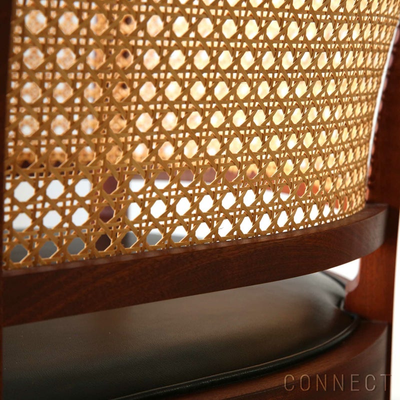 CARL HANSEN & SON （カール・ハンセン＆サン） / KK96620 THE FAABORG CHAIR（フォーボーチェア） / マホガニー材・オイル仕上げ / Goat leather（山羊革）Black