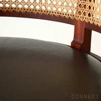 CARL HANSEN & SON （カール・ハンセン＆サン） / KK96620 THE FAABORG CHAIR（フォーボーチェア） / マホガニー材・オイル仕上げ / Goat leather（山羊革）Black