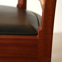 CARL HANSEN & SON （カール・ハンセン＆サン） / KK96620 THE FAABORG CHAIR（フォーボーチェア） / マホガニー材・オイル仕上げ / Goat leather（山羊革）Black