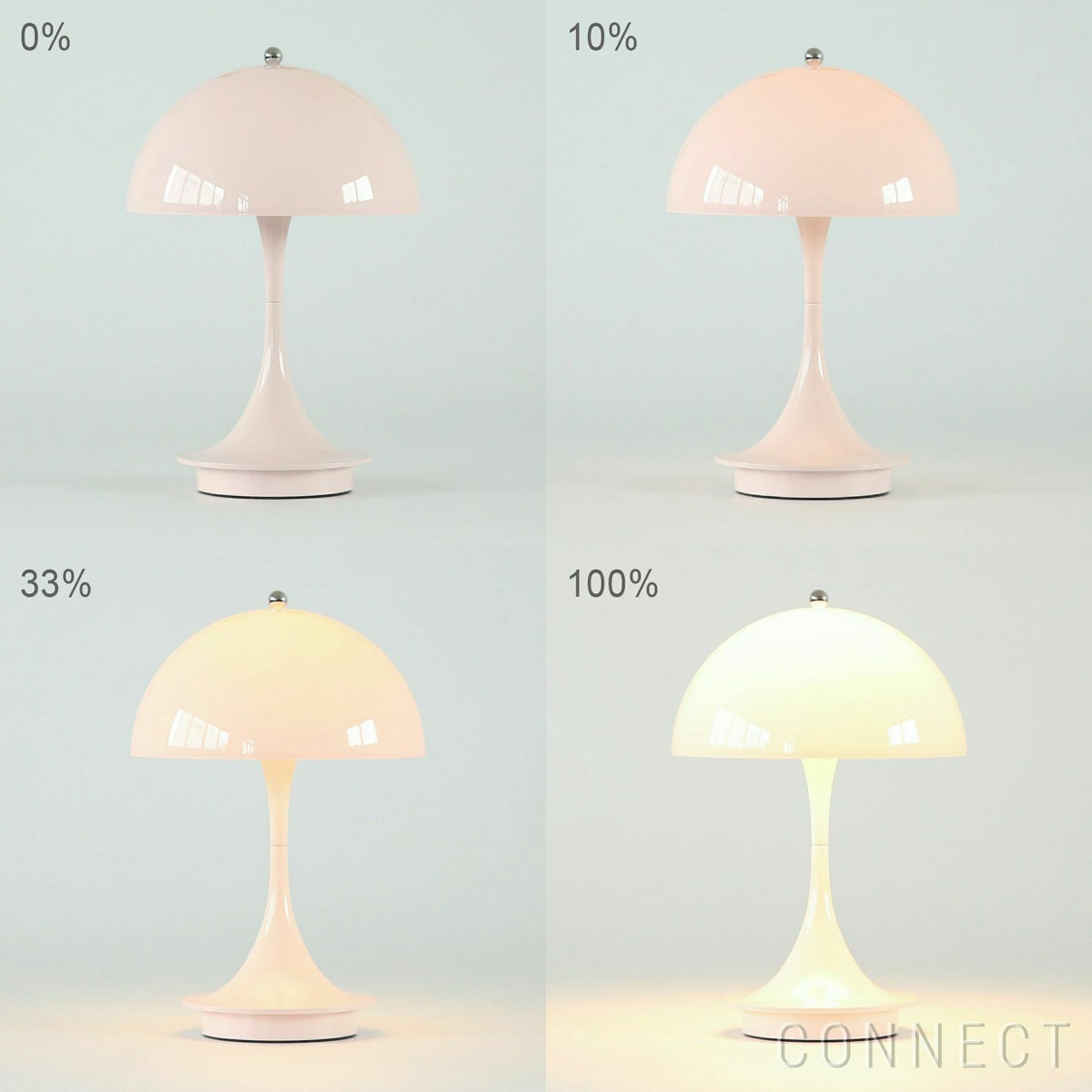 Louis Poulsen（ルイスポールセン） / Panthella 160 Portable V3（パンテラ 160 ポータブル） / オパール / 全2色 / テーブルランプ